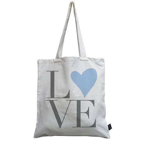 Love Heart canvas bag