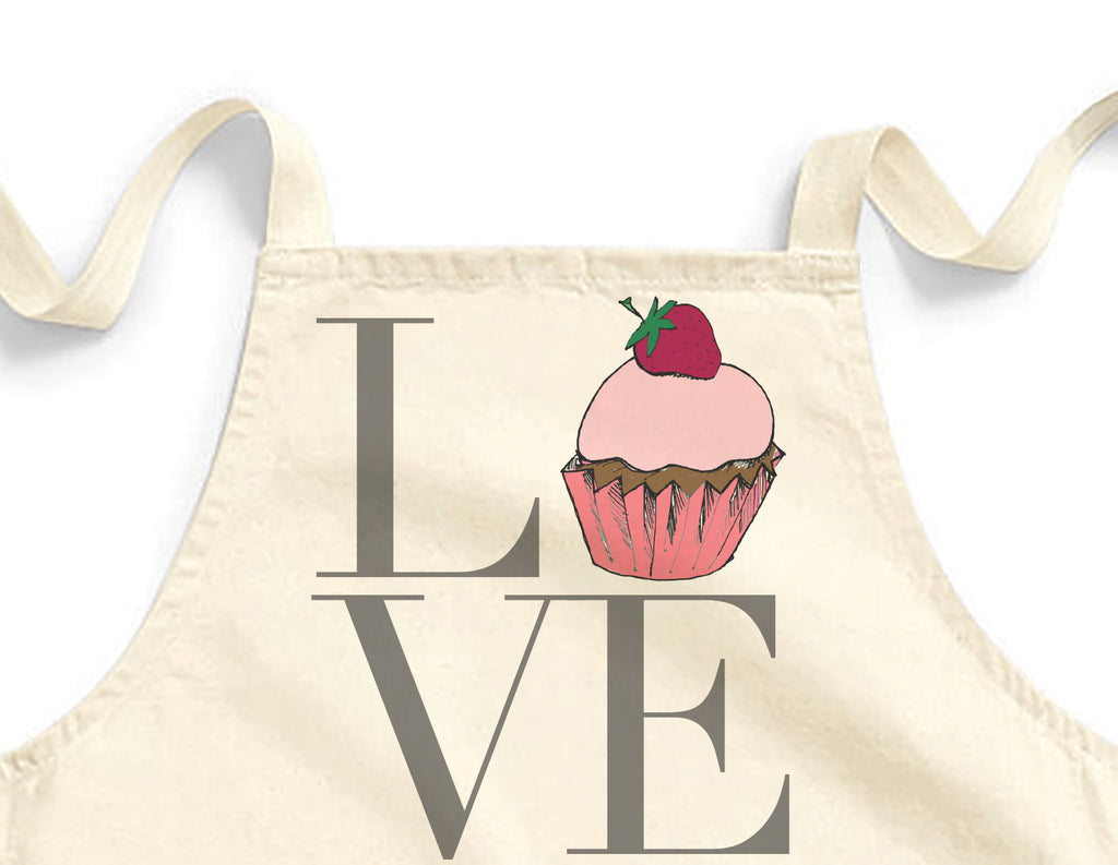 Love cupcake Mini Apron