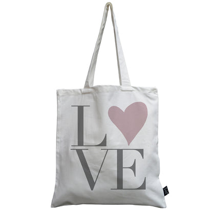 Love Heart canvas bag