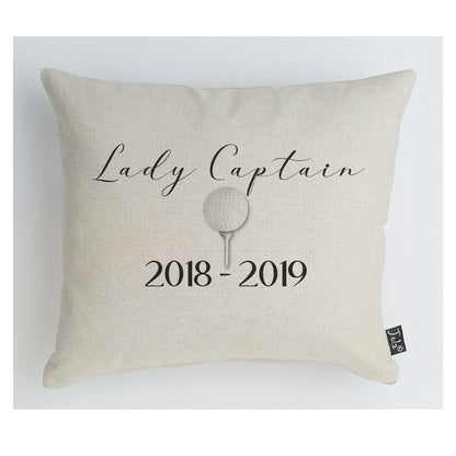 Lady Captain Golf Cushion