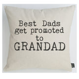 Best Dads get promoted cushion