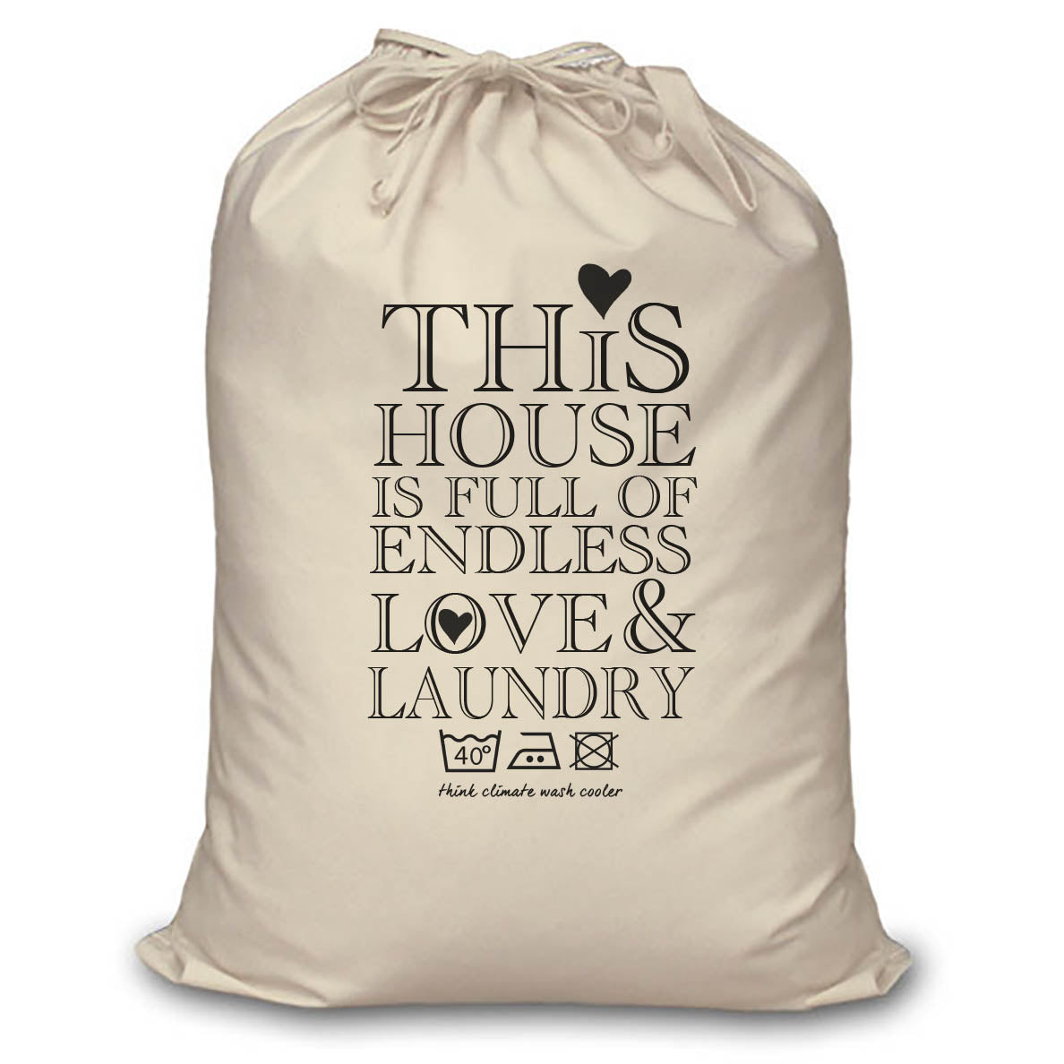Love & Laundry...Laundry Bag