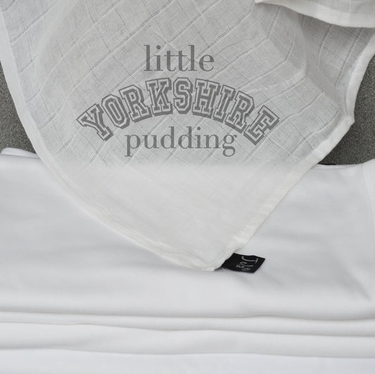Yorkshire Pudding Baby Muslin