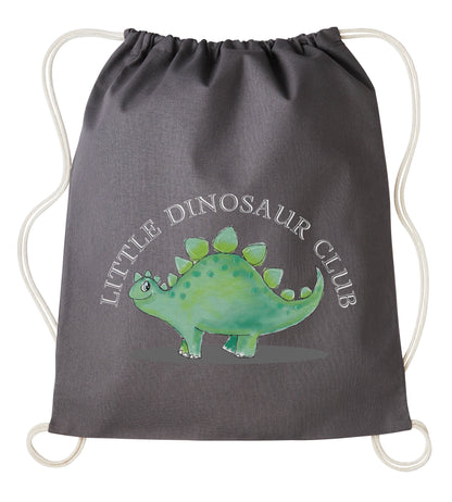 Little Dinosaur Club Drawstring kit bag