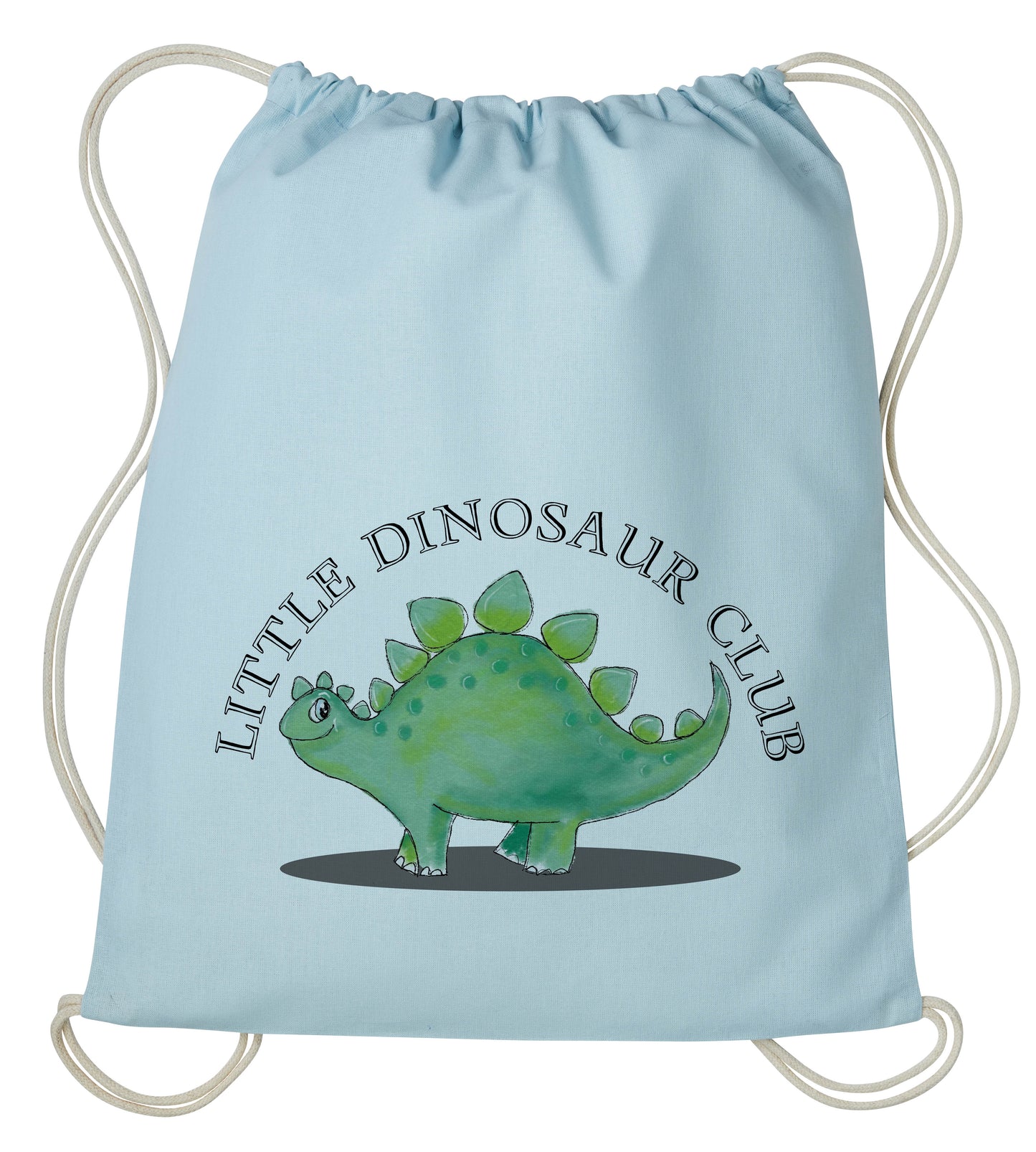 Little Dinosaur Club Drawstring kit bag