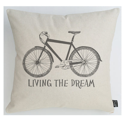 Living the Dream Bike cushion
