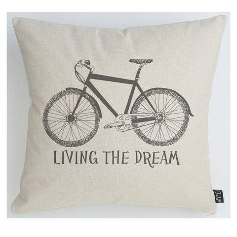 Living the Dream Bike cushion