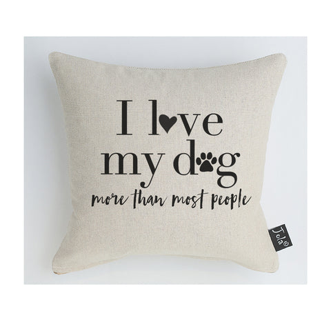 Love my Dog cushion