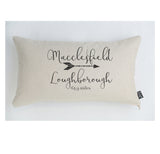 Personalised Mileage Cushion