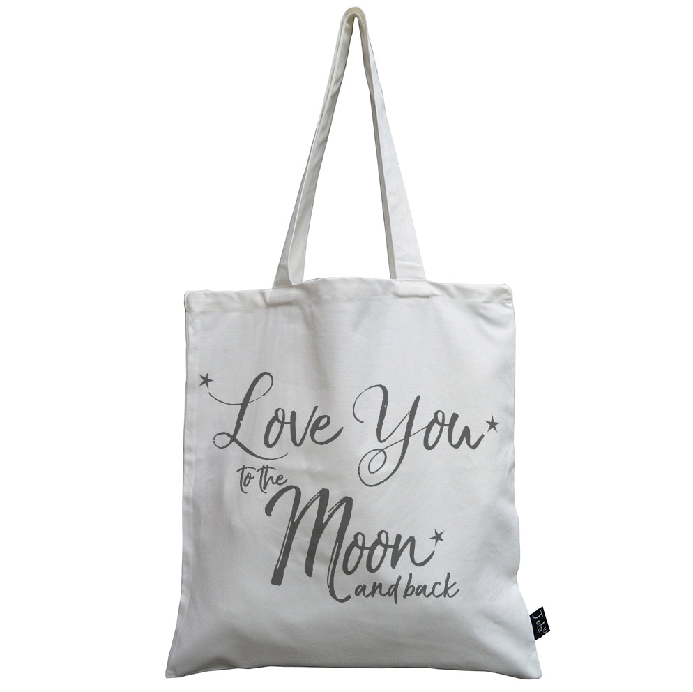 Moon & Back canvas bag
