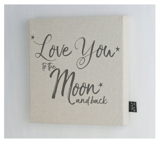 Love you to the Moon & Back Canvas frame