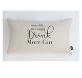 More Gin cushion