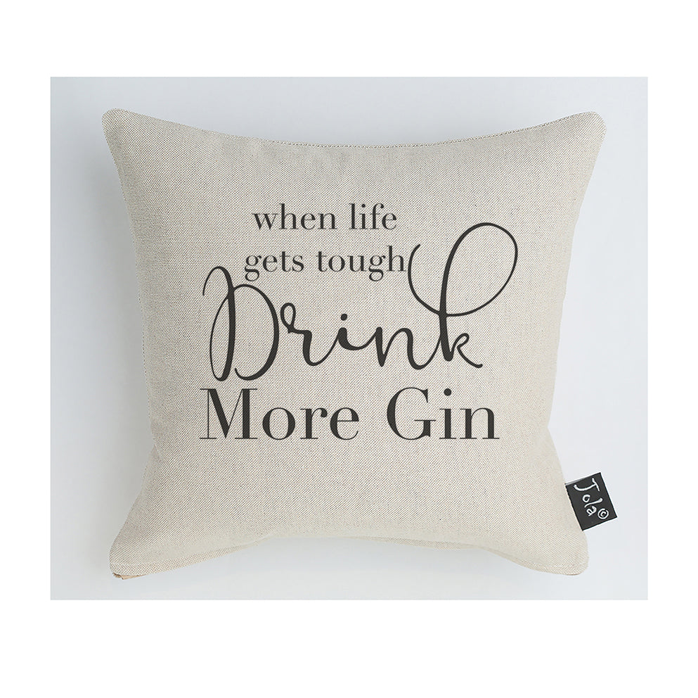 More Gin cushion