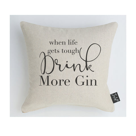 More Gin cushion