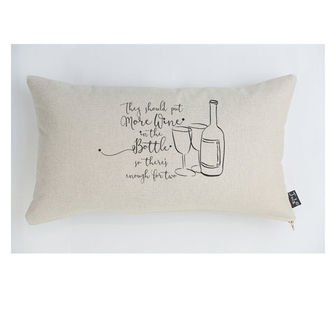 Wine for two Cushion