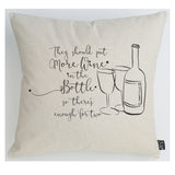 Wine for two Cushion