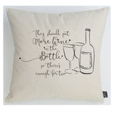 More Wine cushion