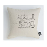 More Wine cushion