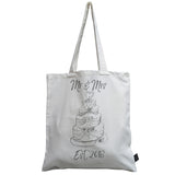 Wedding Cake est 2018 canvas bag