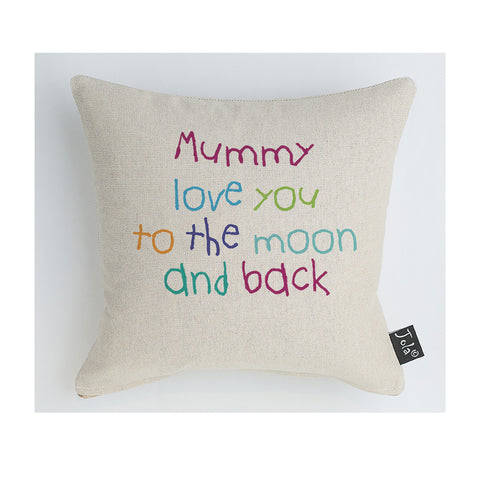 Mummy moon and back cushion multi