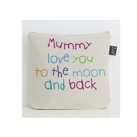 Mummy moon and back washbag