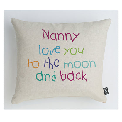 Nanny moon and back multi Cushion