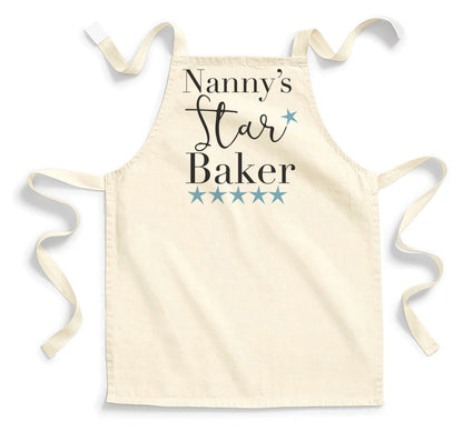 Nanny's Star Baker Childs Apron
