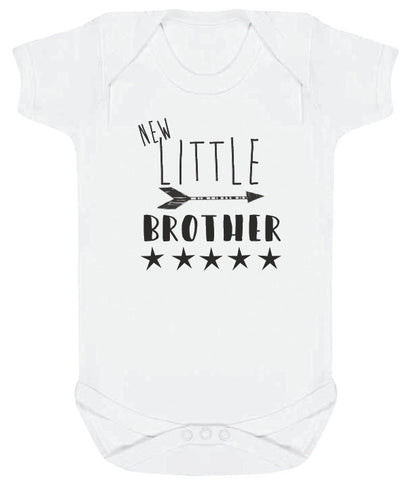 New Little Brother Baby Vest