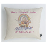 Personalised Noah's Ark Baby Cushion