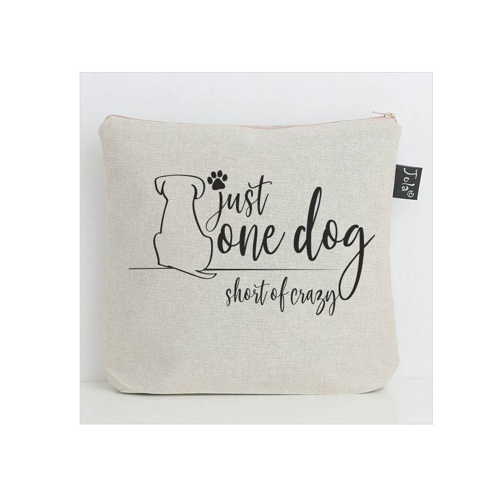 One Dog short Crazy Wash bag