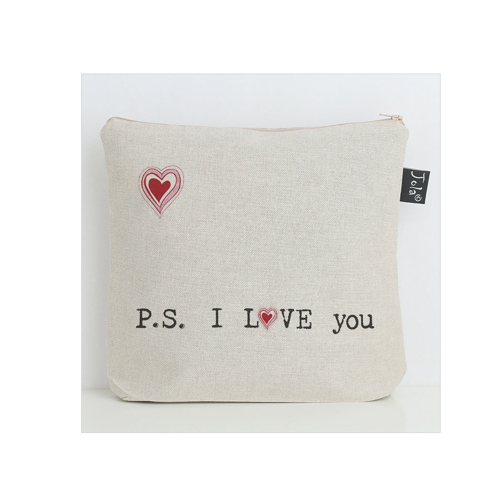P.S I love you Wash Bag