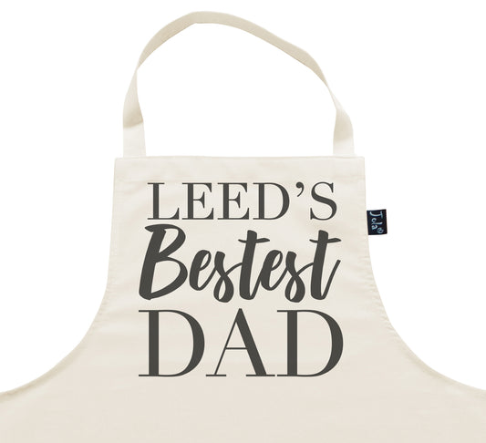 Personalised City Bestest Dad Apron