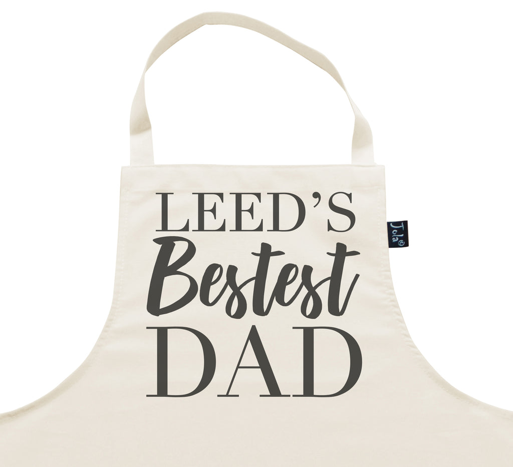 Personalised City Bestest Dad Apron