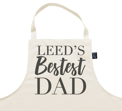 Personalised City Bestest Dad Apron