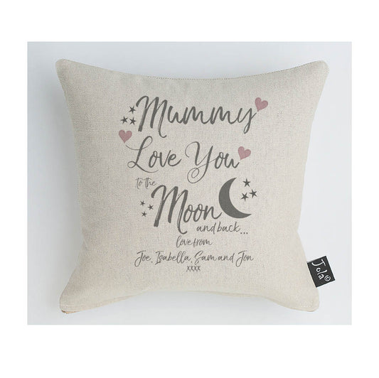 Mummy Love You To The Moon & Back Cushion/Personalise