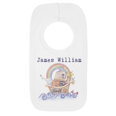Personalised Noah's Ark Bib