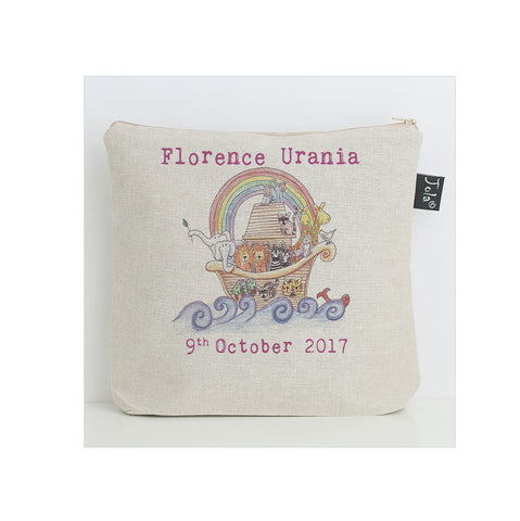 Personalised Noah's Ark Nappy Bag