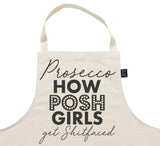 Bold Prosecco Shitfaced Apron