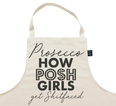 Bold Prosecco Shitfaced Apron