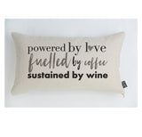 Powered by Love cushion