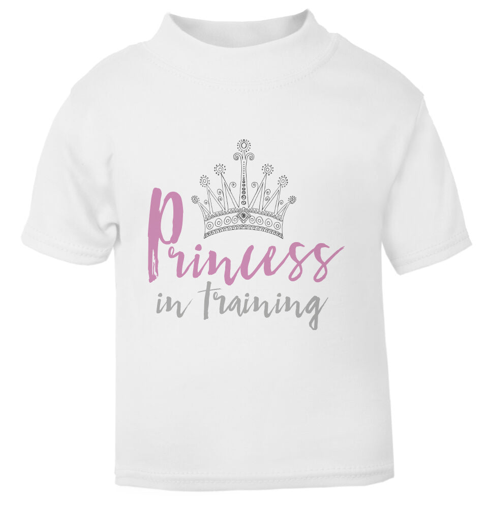Princess in training Toddler T Shirt pink