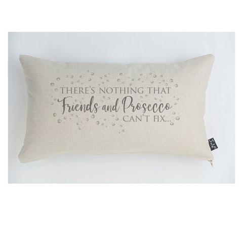 New Prosecco Friends Fix cushion