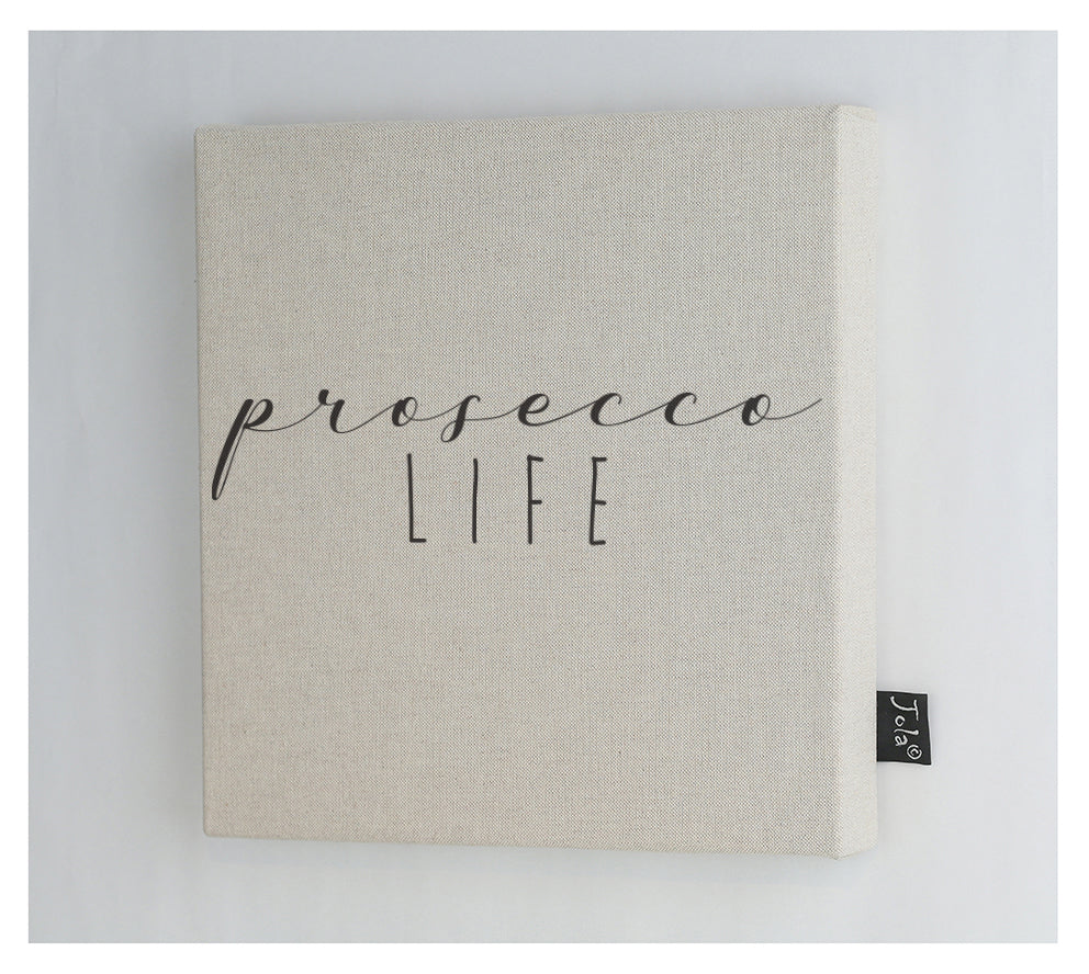 Prosecco Life canvas frame