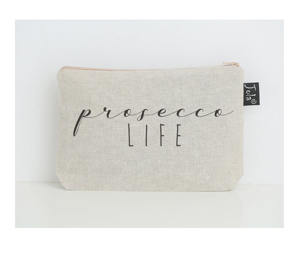 Prosecco Life small make up bag