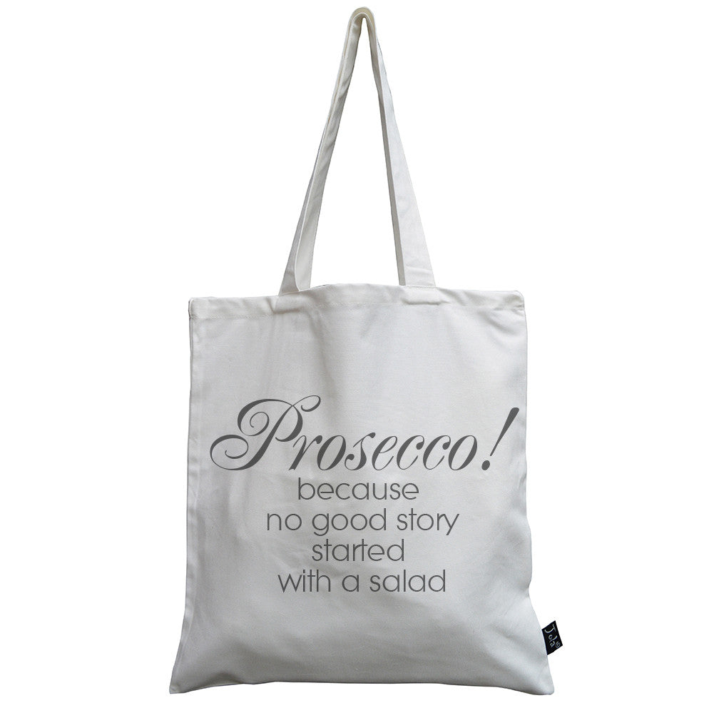 Prosecco salad canvas bag - Jola Designs