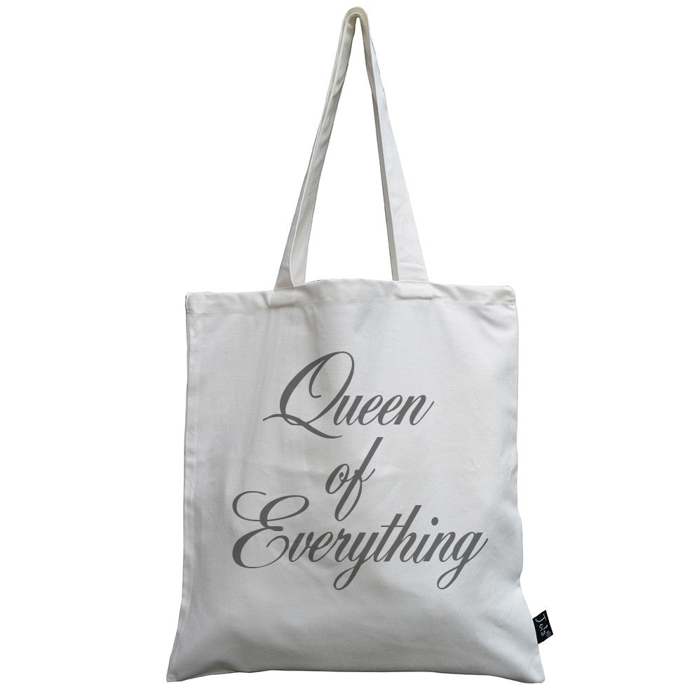 Queen of Everything canvas bag
