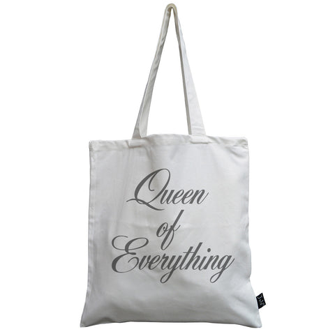 Queen of Everything canvas bag