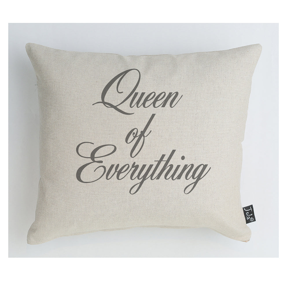 Queen of everything pillow top