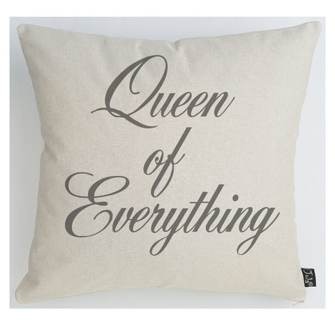 Queen of Everything cushion