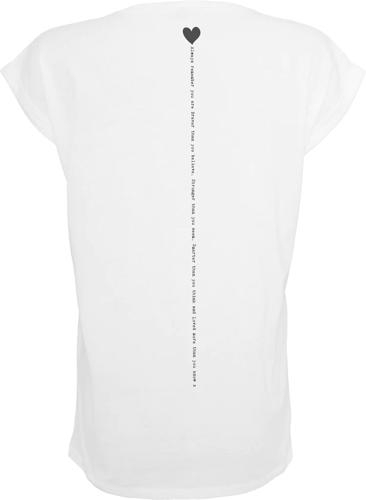 Cotton Cuffed T Shirt Braver